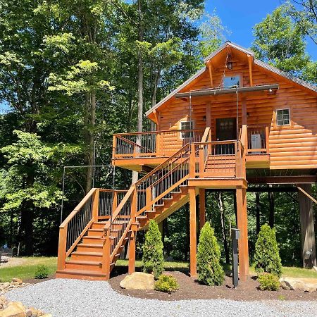 Cricket Hill Treehouse B By Amish Country Lodging มิลเลอร์สเบิร์ก ภายนอก รูปภาพ