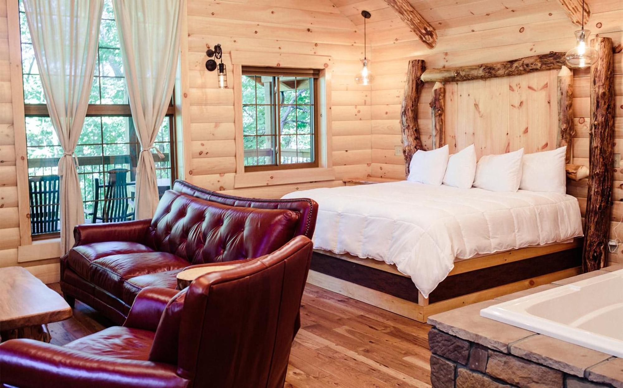 Cricket Hill Treehouse B By Amish Country Lodging มิลเลอร์สเบิร์ก ภายนอก รูปภาพ
