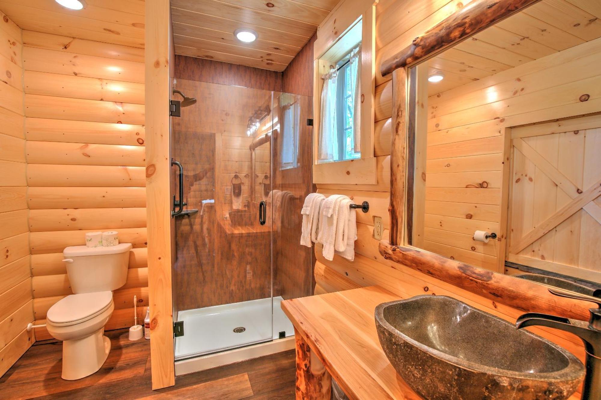 Cricket Hill Treehouse B By Amish Country Lodging มิลเลอร์สเบิร์ก ภายนอก รูปภาพ